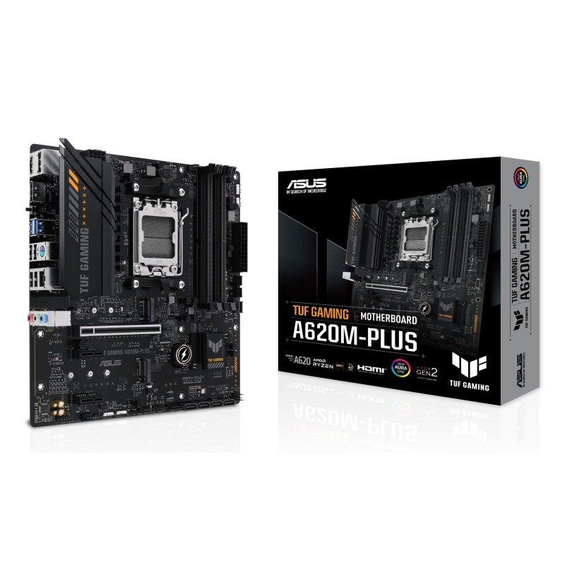 ASUS TUF GAMING A620M-PLUS AMD A620 Emplacement AM5 micro ATX