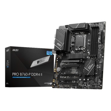 MSI PRO B760-P DDR4 II carte mère Intel B760 LGA 1700 ATX