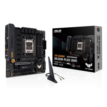 ASUS TUF GAMING B650M-PLUS WIFI AMD B650 Emplacement AM5 micro ATX