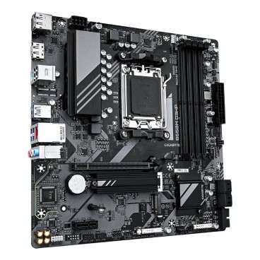 GIGABYTE B650M D3HP Carte mère - AMD Ryzen série 9000, VRM 5+2+2 phases, jusqu'à 7600 MHz DDR5 (OC), 2xPCIe 4.0 M.2, LAN 2,5