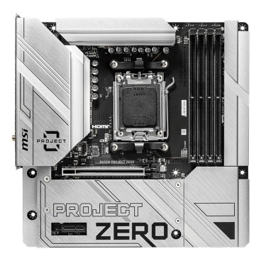 MSI B650M PROJECT ZERO carte mère AMD B650 Emplacement AM5 micro ATX