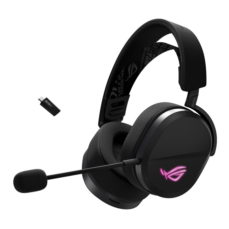 ASUS ROG Pelta Casque Avec fil &sans fil Arceau Gaming USB Type-C Bluetooth Noir