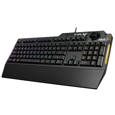 ASUS TUF GAMING K1 clavier USB Noir