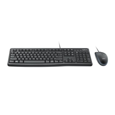 Logitech KIT MK120 fil Noir Retail