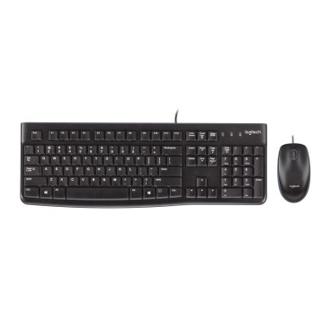 Logitech KIT MK120 fil Noir Retail