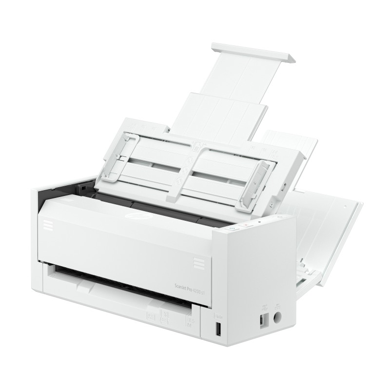 HP ScanJet Pro 4200 s1 Scanner à défilement A4 et passeport   carte d’identité, jusqu’à 40ppm 80ipm, 600x 600 DPI
