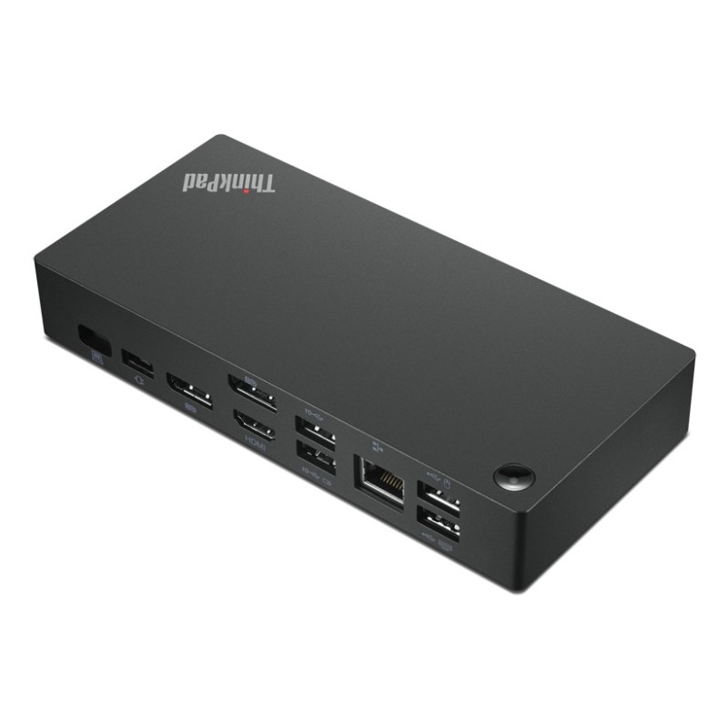 Lenovo ThinkPad Universal USB-C Dock Avec fil USB 3.2 Gen 1 (3.1 Gen 1) Type-C Noir