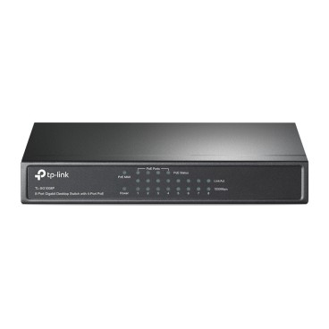 TP-Link TL-SG1008P commutateur réseau Non-géré Gigabit Ethernet (10 100 1000) Connexion Ethernet, supportant l'alimentation via