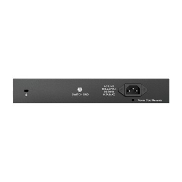 D-Link DGS-1016D commutateur réseau Non-géré Gigabit Ethernet (10 100 1000) 1U Noir, Argent