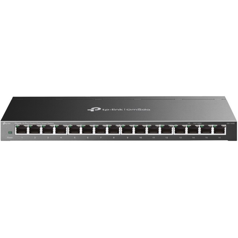 TP-Link Omada DS116GE commutateur réseau Géré L2 Gigabit Ethernet (10 100 1000) Noir
