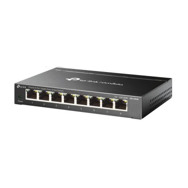 TP-Link Omada DS108GE commutateur réseau Non-géré Gigabit Ethernet (10 100 1000) Noir
