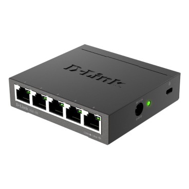 D-Link DGS-105 Non-géré L2 Gigabit Ethernet (10 100 1000) Noir