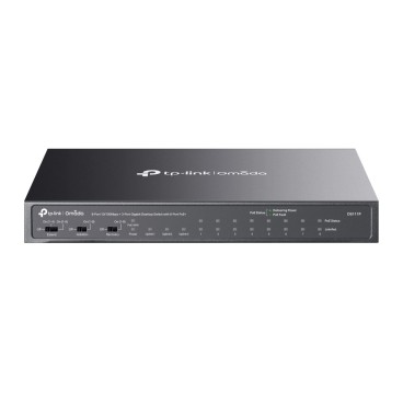 TP-Link Omada DS111P commutateur réseau Non-géré Fast Ethernet (10 100) Connexion Ethernet, supportant l'alimentation via ce