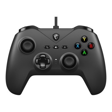 MSI FORCE GC200 accessoire de jeux vidéo Noir USB Manette de jeu Analogique Numérique Android, PC