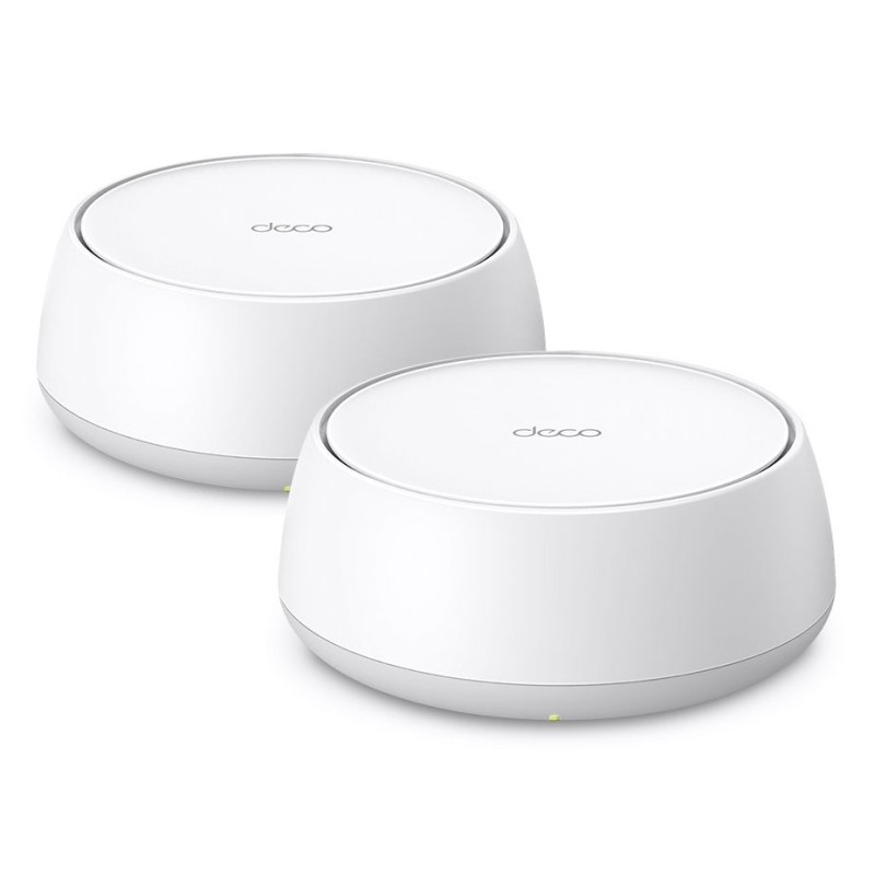TP-Link DECO BE25(2-PACK) système Wi-Fi maillé Bi-bande (2,4 GHz   5 GHz) Wi-Fi 7 (802.11be) Blanc Interne