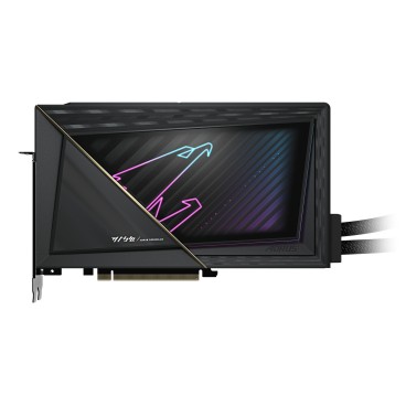 GIGABYTE AORUS GeForce RTX 5090 XTREME WATERFORCE 32G Carte Graphique - 32 Go GDDR7, 512 bits, PCI-E 5.0, 2655 MHz Fréquence du