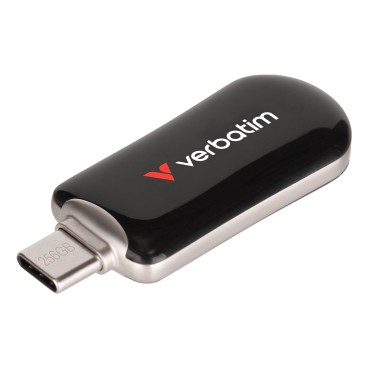 Verbatim 30226 lecteur USB flash 256 Go USB Type-C 3.2 Gen 1 (3.1 Gen 1) Noir