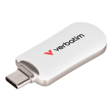 Verbatim 30231 lecteur USB flash 512 Go USB Type-C 3.2 Gen 1 (3.1 Gen 1) Blanc