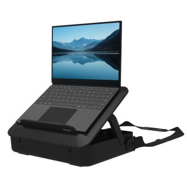 Fellowes BREYTA LAPTOP STAND CARRY CASE BLACK 35,6 cm (14") Boîtier robuste Noir