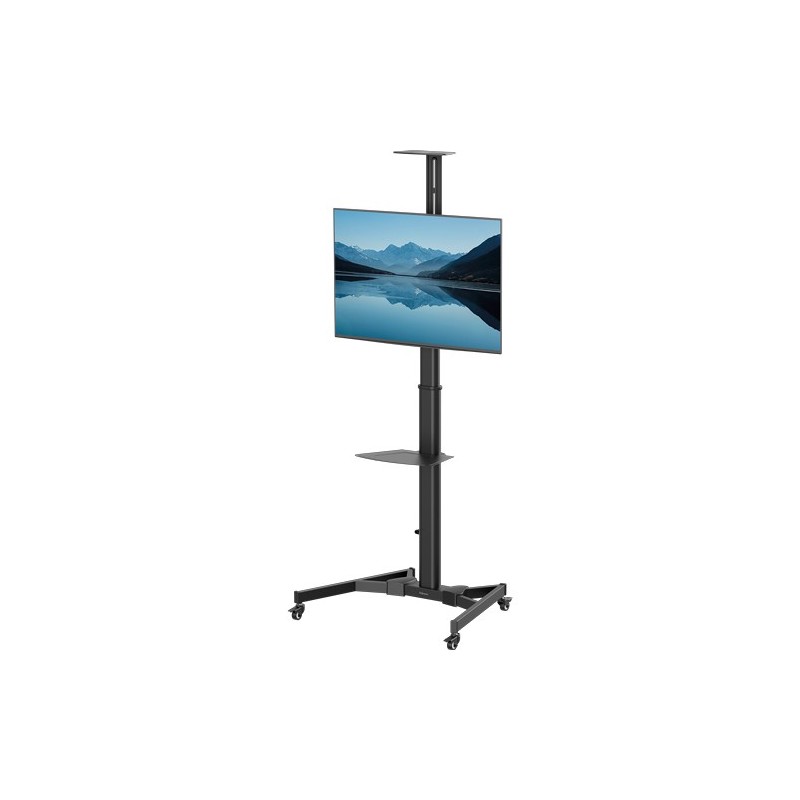 Fellowes 100136877 support d'écran plat pour bureau 177,8 cm (70") Sol Noir