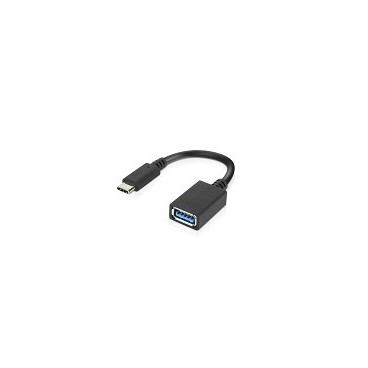 Lenovo 4X90Q59481 câble USB USB 3.2 Gen 1 (3.1 Gen 1) 0,14 m USB C USB A 5 Gbit s Noir