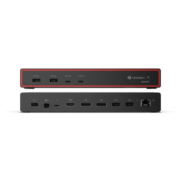 Lenovo ThinkPad Thunderbolt 4 Smart Dock Gen2 7500 Avec fil Noir