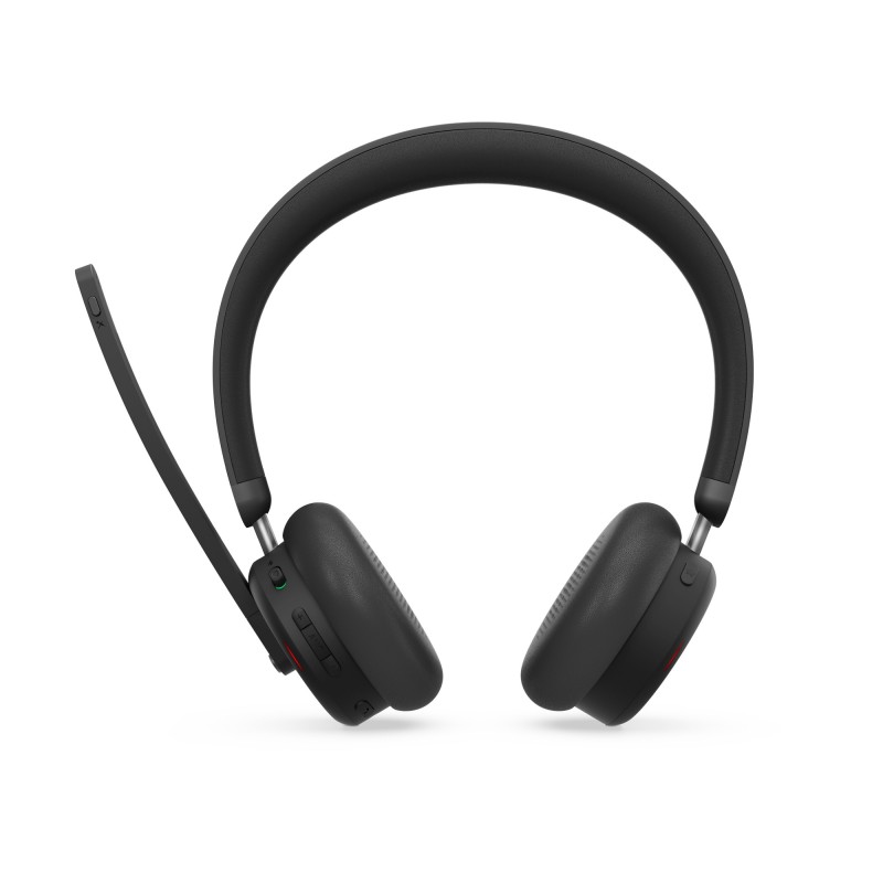 Lenovo ANC Headset 6550 Casque Sans fil Arceau Bureau Centre d'appels USB Type-C Bluetooth Noir