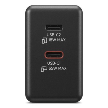 Lenovo 40AW065BEU adaptateur de puissance & onduleur Intérieur & extérieur 65 W Noir