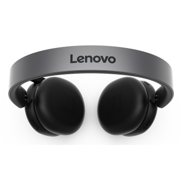 Lenovo 4XD1T60925 casque Sans fil Arceau Bureau Centre d'appels USB Type-C Bluetooth Gris