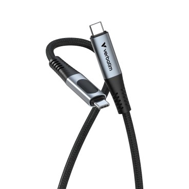 Verbatim 31848 câble USB USB 2.0 1,2 m USB C 0,48 Gbit s 100 W Noir