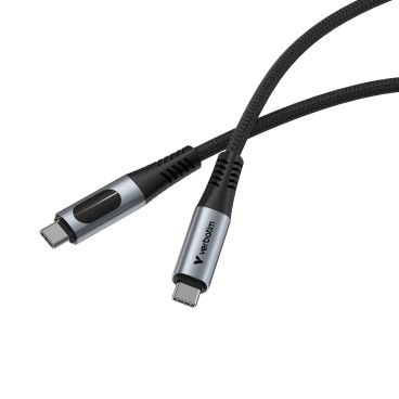 Verbatim 31848 câble USB USB 2.0 1,2 m USB C 0,48 Gbit s 100 W Noir