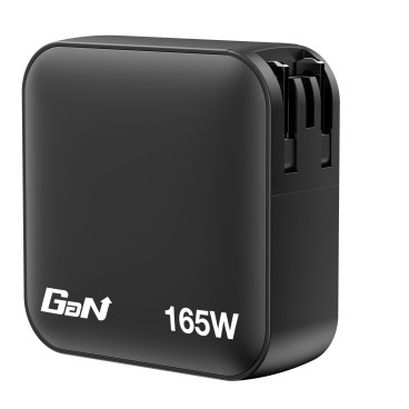 Verbatim Mini GaN Charger 165W Universel Noir Secteur Charge rapide Intérieure