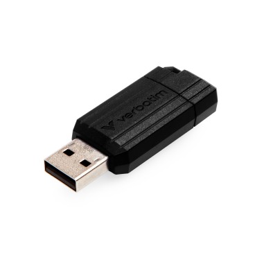 Verbatim Micro-clé USBPinStripe de 16 Go - noire