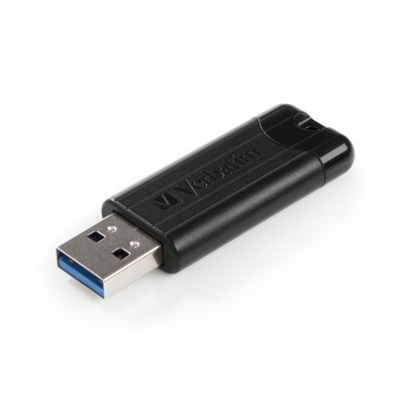 Verbatim Clé USBPinStripe 3.0 de 16 Go - Noire