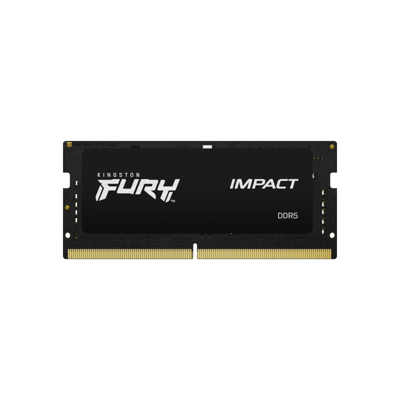 Kingston Technology FURY DDR5 SODIMM Impact CL38 16 Go 4 800 MT s (Kit de 2)