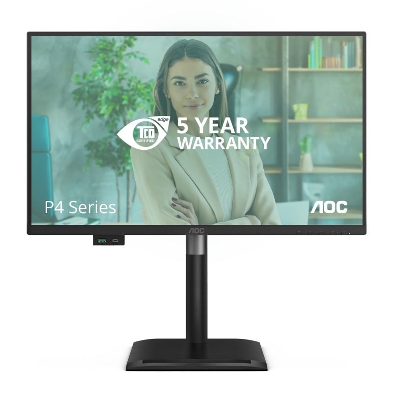 AOC 24P4U écran plat de PC 60,5 cm (23.8") 1920 x 1080 pixels Full HD Noir