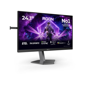 AOC G2 AG246FK6 écran plat de PC 61,2 cm (24.1") 1920 x 1080 pixels Full HD LED Noir, Gris