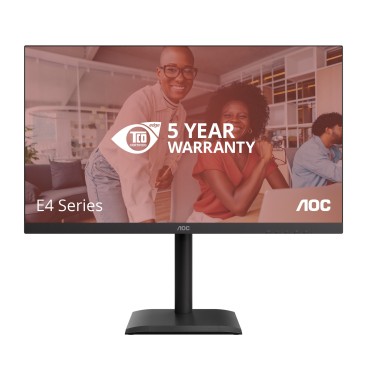 AOC E4 U27E4CV écran plat de PC 68,6 cm (27") 3840 x 2160 pixels 4K Ultra HD LED Noir