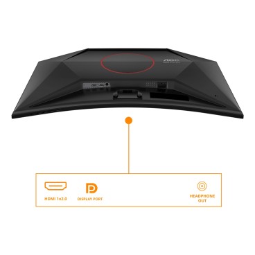 AOC G4 C32G42ZE écran plat de PC 80 cm (31.5") 1920 x 1080 pixels Full HD LED Noir, Rouge