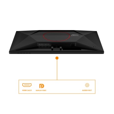 AOC G4 Q27G42XNE écran plat de PC 68,6 cm (27") 2560 x 1440 pixels Quad HD LED Noir, Rouge