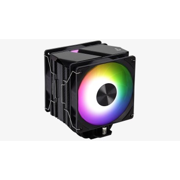 Aerocool Rime 4 Dual Processeur Refroidisseur d'air 12 cm Noir 1 pièce(s)