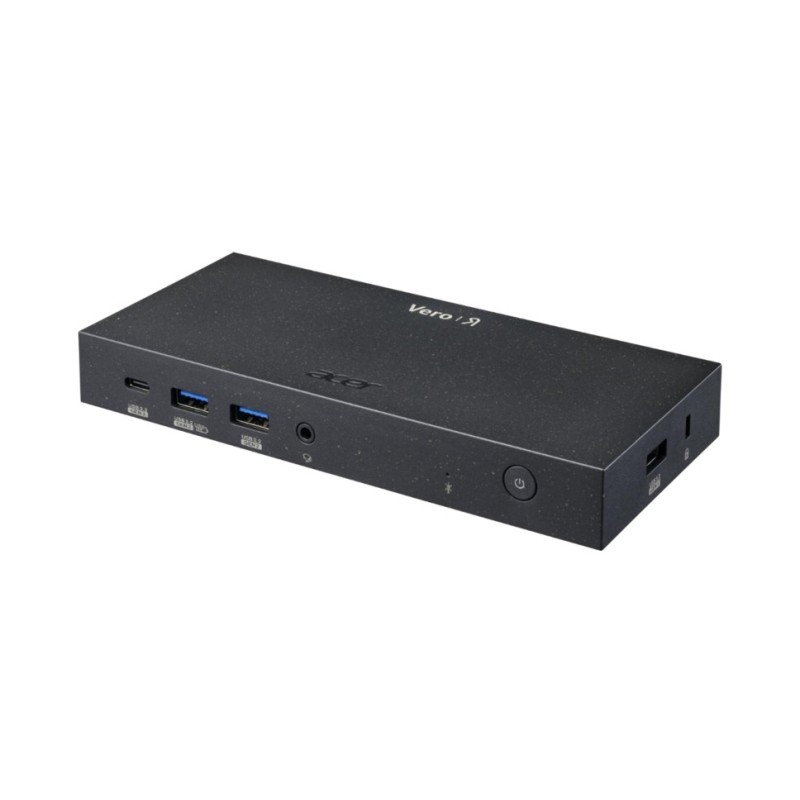 Acer Vero MST Dock M33 100W PD - Black EU (Retail pack) Avec fil USB 3.2 Gen 2 (3.1 Gen 2) Type-C Noir