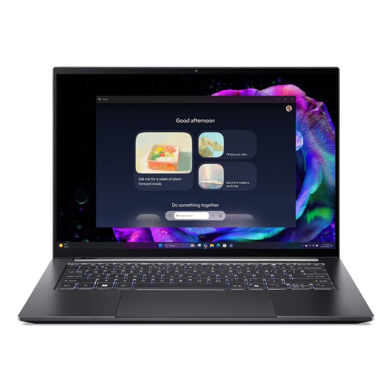 Acer Swift SFX14-73G-90GF Intel Core Ultra 9 285H Ordinateur portable 36,8 cm (14.5") Écran tactile WQXGA+ 32 Go LPDDR5x-SDRAM