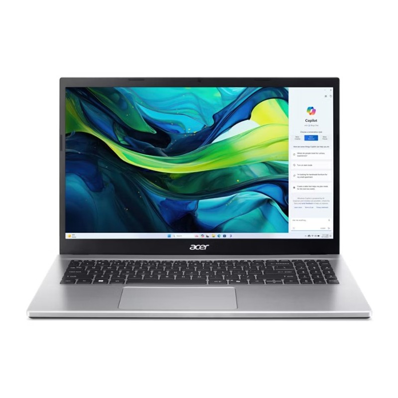 Acer Aspire Go 15 AG15-42P-R5K8 AMD Ryzen™ 5 7430U Ordinateur portable 39,6 cm (15.6") Full HD 16 Go DDR4-SDRAM 512 Go SSD
