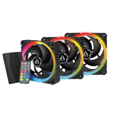 ARCTIC ACFAN00156A système de refroidissement d’ordinateur Boitier PC Ventilateur 12 cm Noir