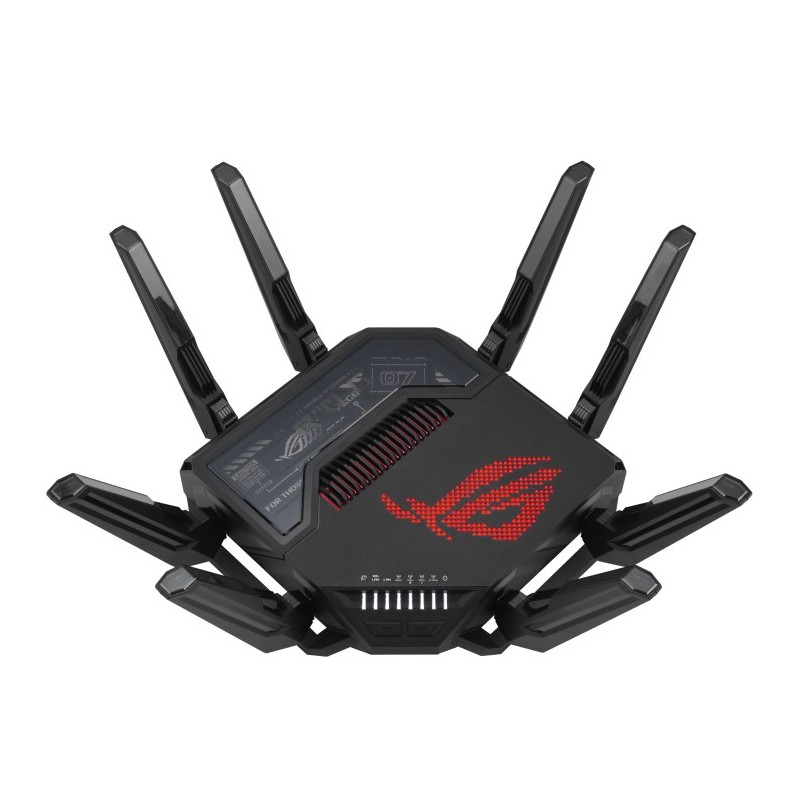 ASUS ROG Rapture GT-BE98 routeur sans fil 10 Gigabit Ethernet Quad-band (2.4 GHz   5 GHz-1   5 GHz-2   6 GHz) Noir