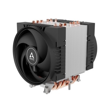ARCTIC Freezer 4U-SP5 Processeur Refroidisseur d'air 12 cm Aluminium, Noir