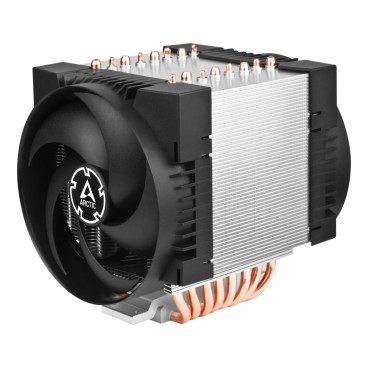ARCTIC Freezer 4U-M Rev. 2 Processeur Refroidisseur d'air 12 cm Aluminium, Noir