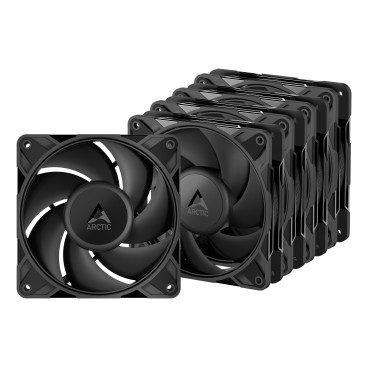 ARCTIC Freezer P12 Pro PST - 5 Pack Boitier PC Ventilateur 12 cm Noir 5 pièce(s)