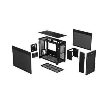 ASUS PRIME AP201 MicroATX Mini Tower Noir
